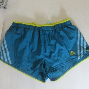 adidas Supernova Clima cool running blue yellow shorts